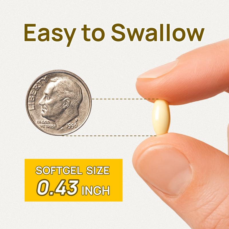 Selerb Vitamin D3 K2 – 10,000 IU D3 + 200 mcg MK-7 with Virgin Coconut Oil – Bone, Heart & Immune Support – 120 Softgels