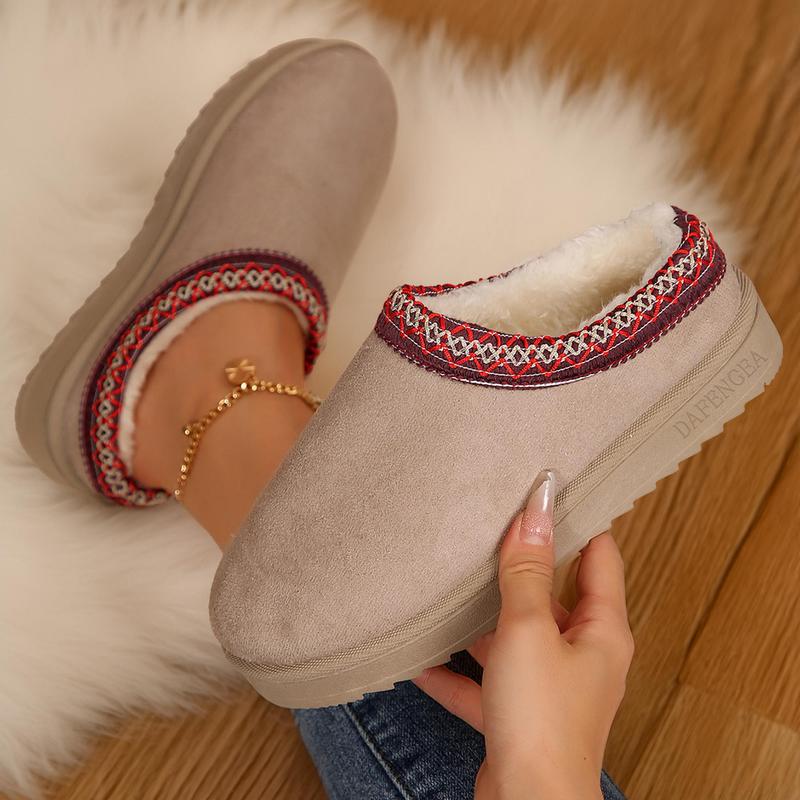 Chalet Slipper · Fleece-Lined Platform Mini Boot