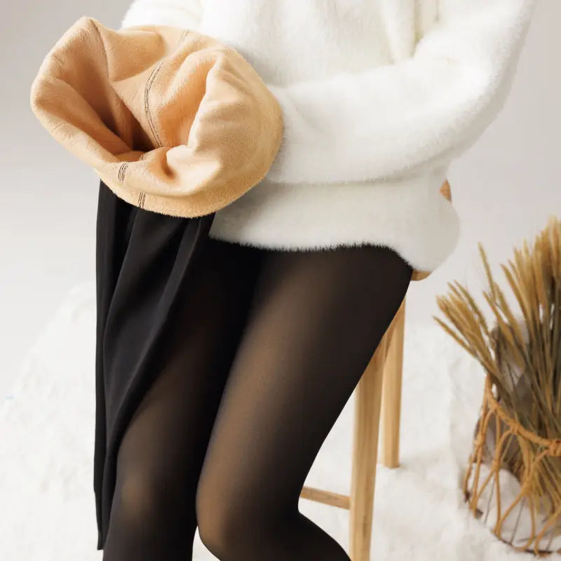 Étoile Sheer Fleece Lined Tights