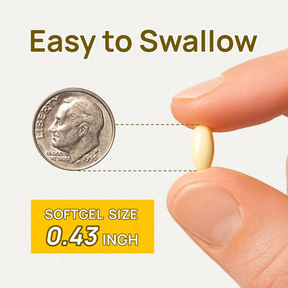 Selerb Vitamin D3 K2 – 10,000 IU D3 + 200 mcg MK-7 with Virgin Coconut Oil – Bone, Heart & Immune Support – 120 Softgels