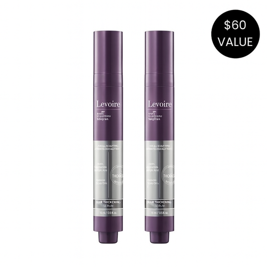 Levoire Hair Thickening Roll On Serum Duo