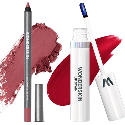 Veloura Lip Veil · Stain & Line Duo